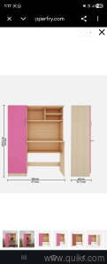 pepperfry studytable perfect condition(2)