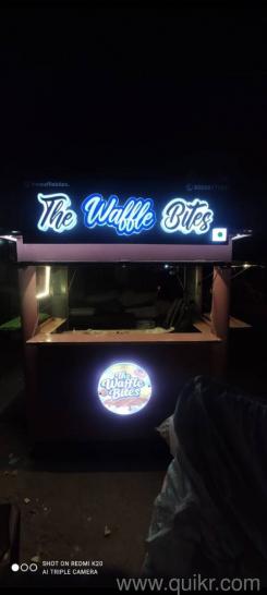 waffle cart set-up