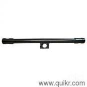 Bullet 350 silencer with single engine rod