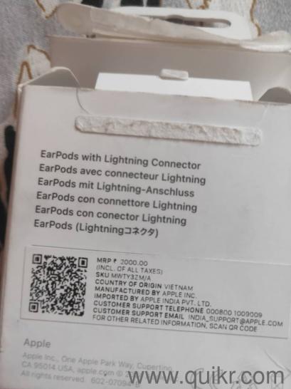 Apple Wired Earpods(2)