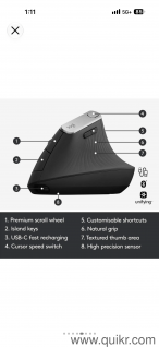 Logitech MX Vertical Ergonomic Mouse(1)