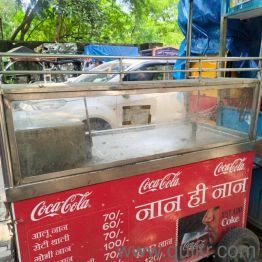food cart with 4 wheel 