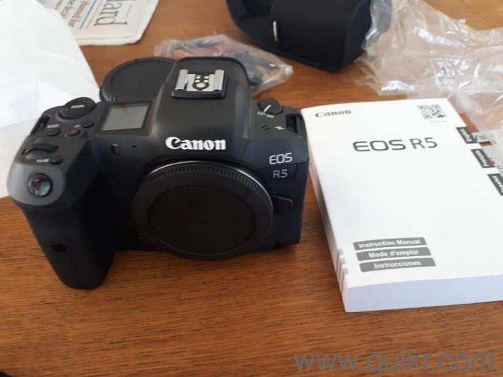 Canon Eos R5 DSLR Camera with dual lenses and full kit Bangalore Quikr