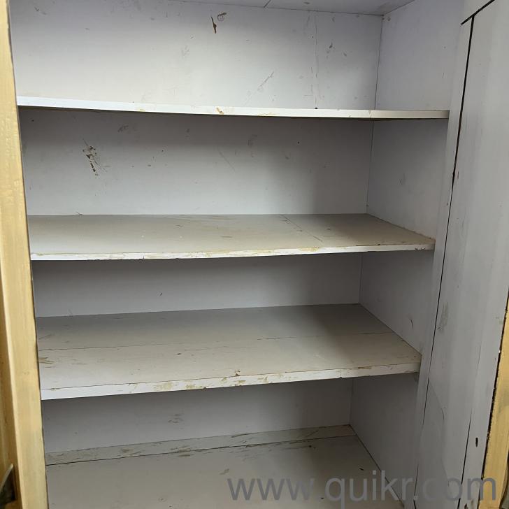 Teak wood cupboard with veneer and 4 racks Bangalore Quikr