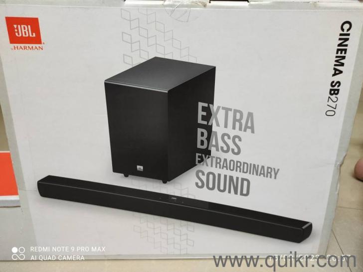JBL CENEMA SB 270 SOUNDBAR WITH WIRELESS SUBWOOFER Madgaon Quikr