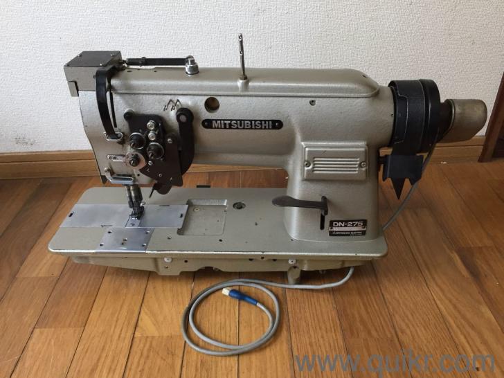 Mitsubishi Double Needle Sewing Machine. Heavy duty machine for