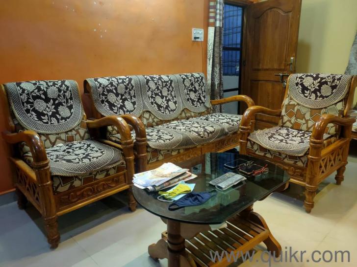 sofa set Hand made Maharaja set with original Teakwood Vizag Quikr