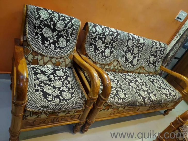 sofa set Hand made Maharaja set with original Teakwood Vizag Quikr