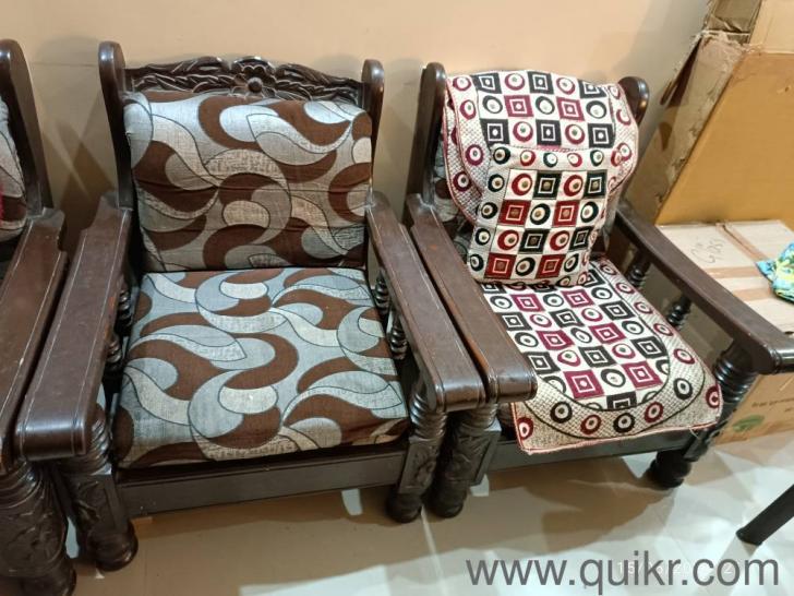 wooden sofa set 5 seater Ghaziabad Quikr