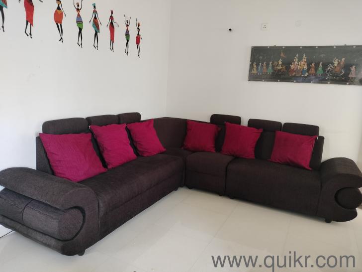 5 seater sofa set cane and L shape sofa centre table Hyderabad Quikr