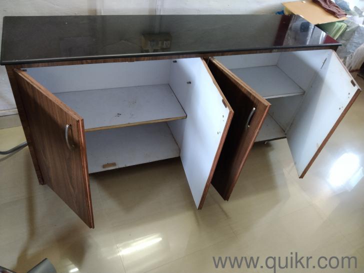 Four Door Kitchen Storage with Black Marble Top Mumbai Quikr
