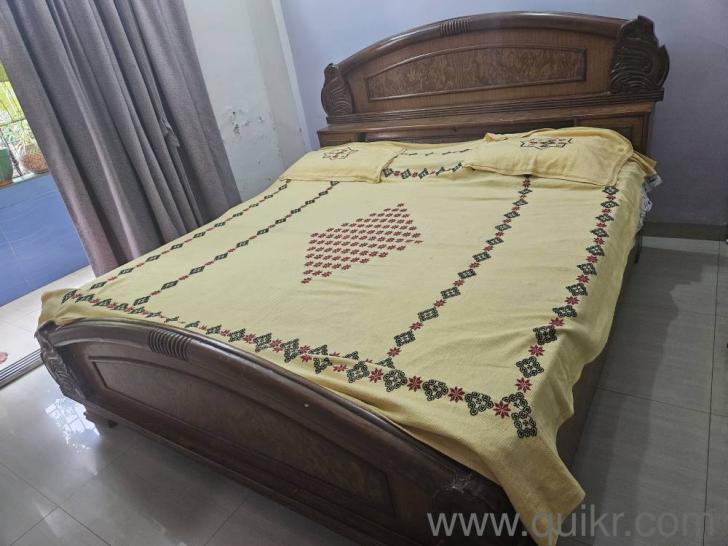 Wooden Double Bed King Size with Storage NaviMumbai Quikr
