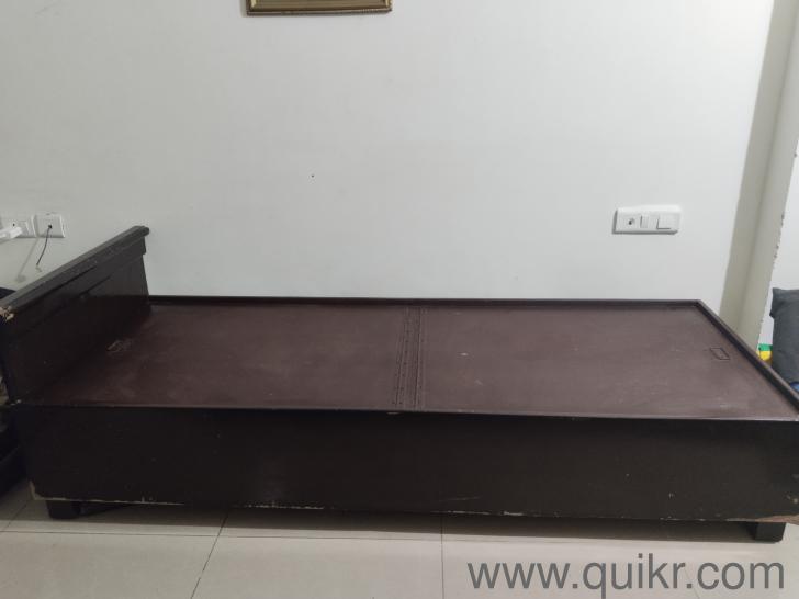 Single wooden cot with double storage compartments Bangalore Quikr