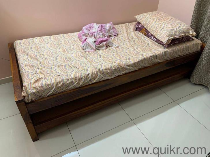 Stackable double bed of sheesham wood without storage Bangalore Quikr