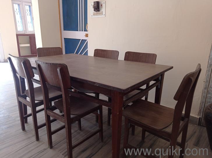 Solid 6 Seater Dining Table 5 foot by 3 foot stable good condition