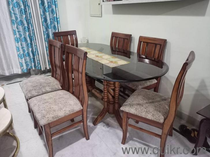 Glass top Dining table Gurgaon Quikr