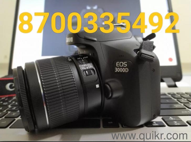 Canon EOS 3000D DSLR Camera 1 Body, 18 55 mm Lens 8700335492