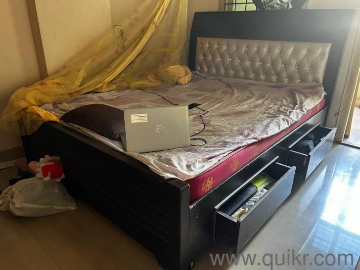 Queen Size Bed With Mattress available for sale Hyderabad Quikr