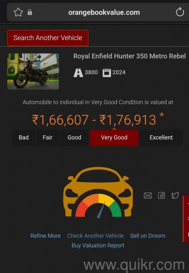 Royal Enfield Hunter 350 Metro Rebel - 2024(1)