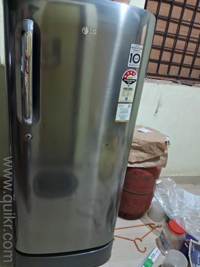 FOR SALE: LG Single Door Fridge (185L, 4 Star)  Excellent Condition Model: LG GL-D201APZY Capacity: 185 Litres Energy Rating: 4 Star (Power Efficient) Condition: Perfect working, compressor i