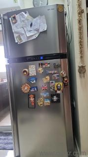 Double Door SHARP Refrigerator Model SJ-PT57R (Gross vol 508 Litre