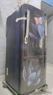 Samsung 192L 4 Fridge Super Clean, 2019 Model with V Guard Stabilizer and Fridge stand(1)