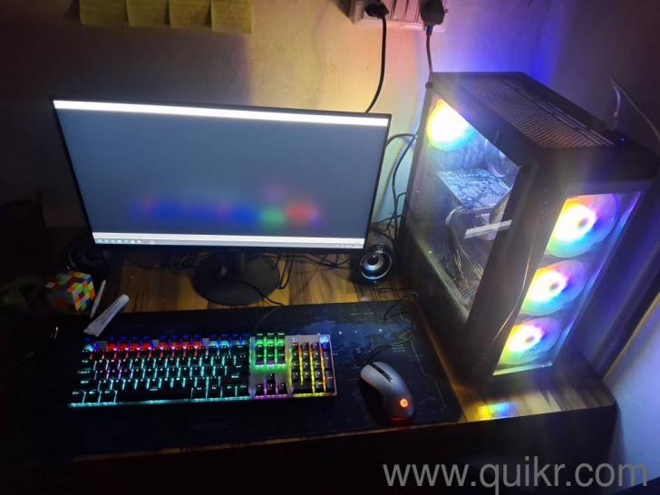 Ryzen 5500 G 8GB XPG 4GB Gigabyte 1650 AOC Monitor all the Parts in under warranty(1)