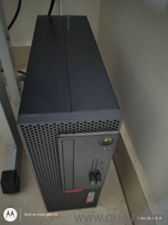 Lenovo desktop with frontech monitor wireless keyboard and mouse