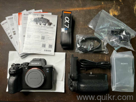 My original Sony Alpha a7S III 12.1MP Mirrorless Camera with Sigma lens and accessories(1)