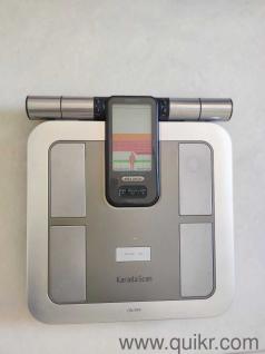 Omron Karada Scan Body Composition Monitor HBF-375, 140 KG, Silver