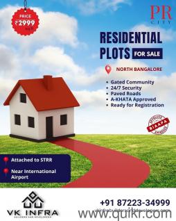 1200 Sq. ft Plot for Sale in Devanahalli, Bangalore