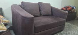 Comfortable, well maintained fabric sofa set for sale(3+2)(2)