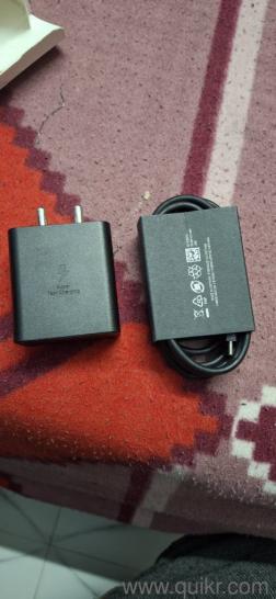 Samaing original 45w type C charging adaptor and cable( one new and one 6 month old)