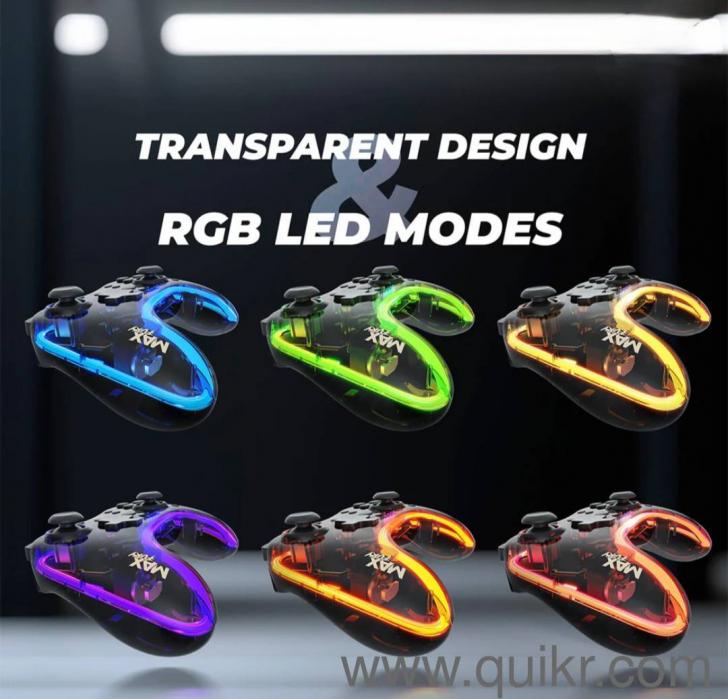 There is a new gamepad and the one with Rgb Light and vibration motor(2)