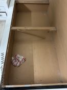 King size double bed with box storage along with 2 side tables and matresses(4)