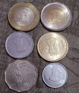 Rs.20/- , 10/- ,5/-, 2/-, & 1/- coin for selling(1)