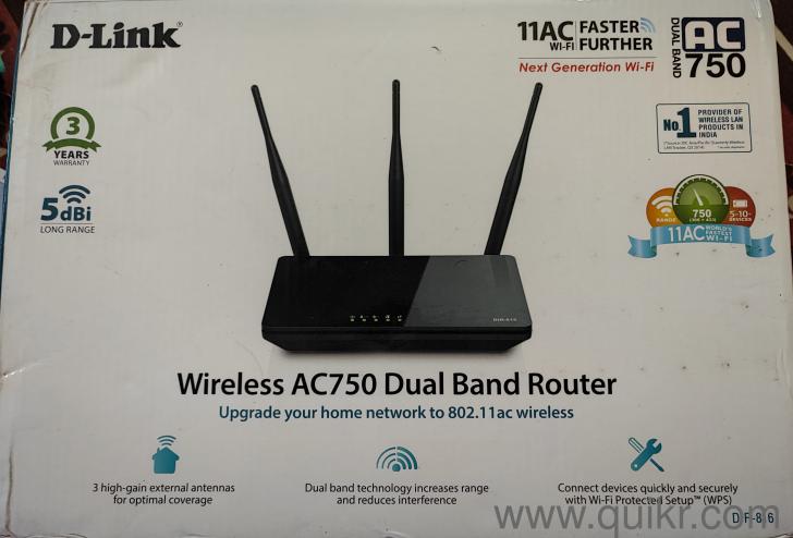 D Link Wireless AC750 Router (Almost New) in just Rs.801.(2)