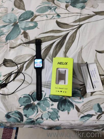 Helix Smart Watch Excellent Condition Black Color(3)