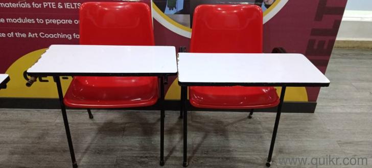 Study Chairs with Writing Desk  Ideal for Classroom or Coaching(1)