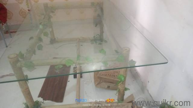 Huge (6*4) table with 12 mm toughened g