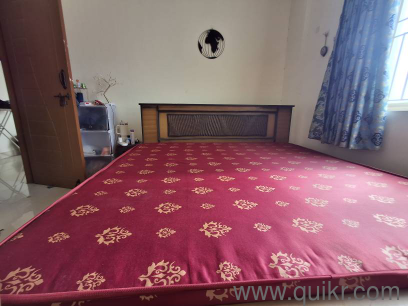 Nilkamal King size cot with mattress in good condition(1)