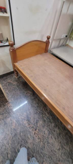 Carpenter Made Strong Wooden Cot