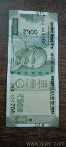 786 Number 500rs note