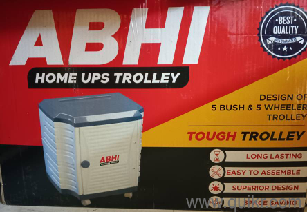 Exide inverter set along with trolley,warranty is available on battery for 3 years and 2 years on invertor(2)