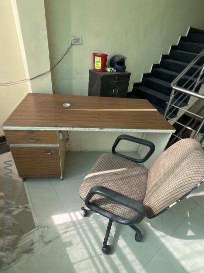 Study table and chair - heavy wood(2)