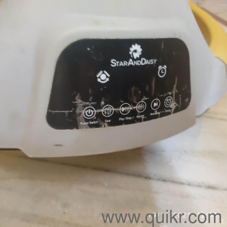 Baby automatic swing and cradle of star and daisy make(2)