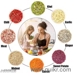 Manual Vegetable Chopper  Fast & Easy Kitchen Tool(3)