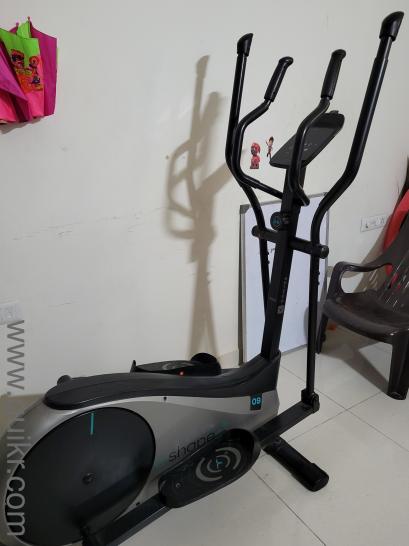 Decathalon, Domyos elliptical cross trainer, programs, display