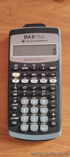 Texas BA 2 plus calculator