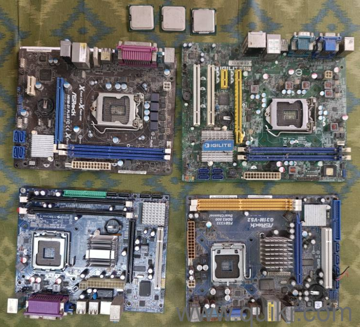 motherboard with processors